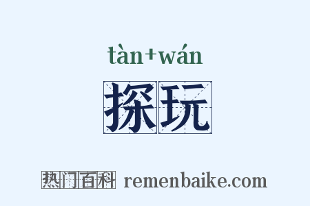 探玩是什么意思的图片